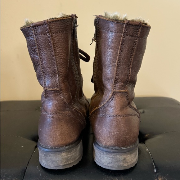 Steve Madden Women’s Lined Winter Zip Boots - Size 6 - Brown - Picture 3 of 7
